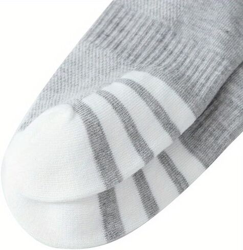 Short Socks for Men, Sweat Wicking and Breathable, Suitable for Sports and Fitness (5 Pairs) in Saudi Arabia