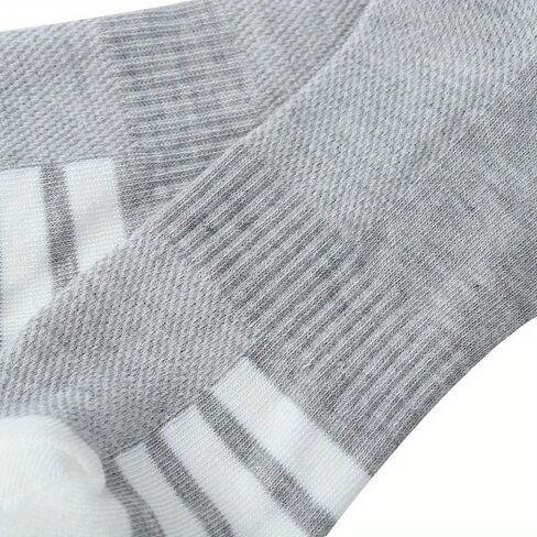 Short Socks for Men, Sweat Wicking and Breathable, Suitable for Sports and Fitness (5 Pairs) in Saudi Arabia
