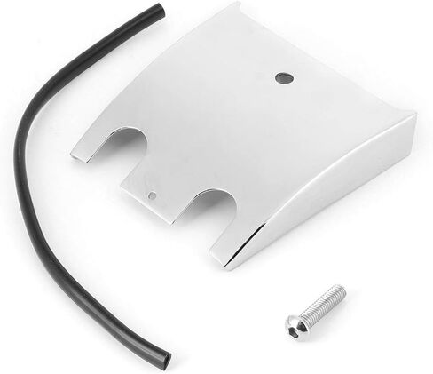 Dash Panel, Motorcycle Dash Extension Panel Drag Fuel Cover Fit for FLTR FLTCU I FLHT(Silver) in Saudi Arabia