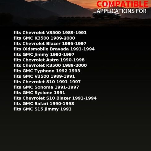Transfer Case Output Shaft Seal Rear fits Chevrolet K3500,V3500 1989 1990 1991 1992 1993 1994 1995 1996 1997 fits GMC K3500,V3500 1989 1990 1991 1992 1993 1994 1995-1997 1PCS in Saudi Arabia