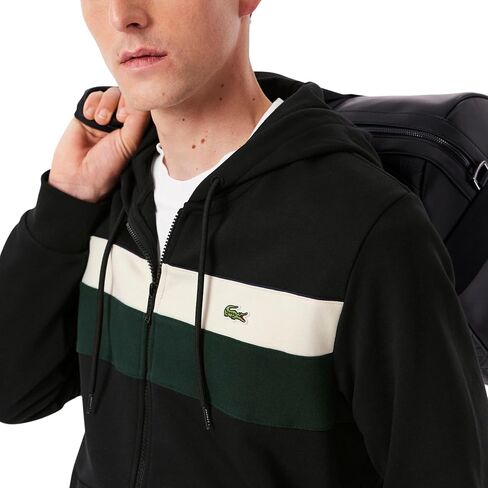 سترة بغطاء رأس بسحاب للرجال من Lacoste in Saudi Arabia