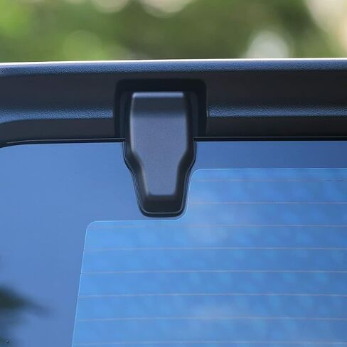 Tailgate Window Rain Gutter Deflector Strip Jku Upper Rear 2pcs Roof Rainwater Shield Diversion Slot 1 Piece for Jeep for Wrangler 2007-2020 for Wrangler JK 2018 Black TWRGDSFJW2JJJ in Saudi Arabia