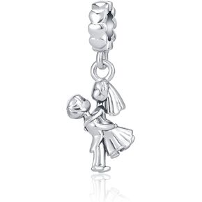 GMXLin Married Couple Wedding Charm Love Dangle Bead for Wife Women Best Friends Party Pandora Bracelets in Saudi Arabia