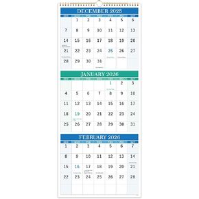 2025 Calendar - 2025 Wall Calendar from January 2025 to December 2025, Calendar 2025 with Premium Paper, Spiral Bound, 14.5'' x 11.5'' in Kuwait