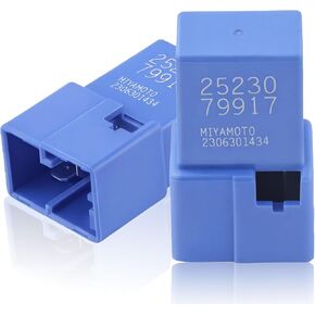 2 قطعة 4-Pin 12V Relay Kit استبدال 25230-79917 يناسب نيسان ألتيما أرمادا فرونتير ماكسيما مورانو باثفايندر روج سنترا فيرسا، لإنفينيتي G37 FX35 EX35 I35 QX4، لسيارة شيفروليه سيتي إكسبريس in Kuwait