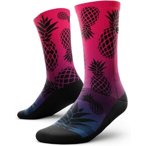 Outway Novelty Crew Socks for Men & Women, Breathable Comfort, Moisture-Wicking Athletic Calf Sock with Arch Support in Kuwait