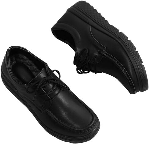 Women's Lightweight Nursing Shoes Comfortable Leather Loafers in Saudi Arabia