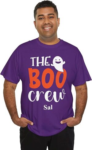 Boo Crew Custom Name Halloween Shirts - Matching Family Party Shirts in Saudi Arabia