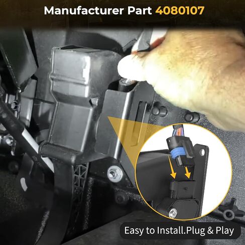 M MATI 4080107 دواسة الوقود دواسة الغاز للقدم لبولاريس رينجر 1000 570 2022-2024 رينجر EV 2023-2024 PRO XD Gas 2022-2024 in Saudi Arabia