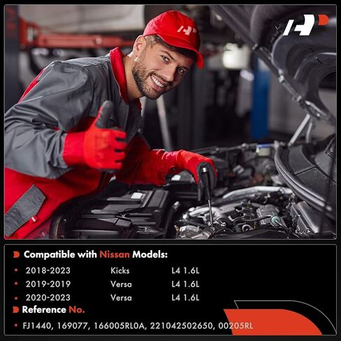 مجموعة A-Premium مكونة من 4 محاقن وقود متوافقة مع نيسان فيرسا 2019-2023، كيكس 2018-2023، L4 1.6L in Saudi Arabia
