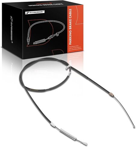 A-Premium Rear Passenger Side Parking Brake Cable Assembly Compatible with Chevrolet & GMC Models: Silverado 3500 HD, Silverado 1500, Silverado 2500 HD, Sierra 1500, Sierra 2500 HD, Sierra 3500 HD in Saudi Arabia