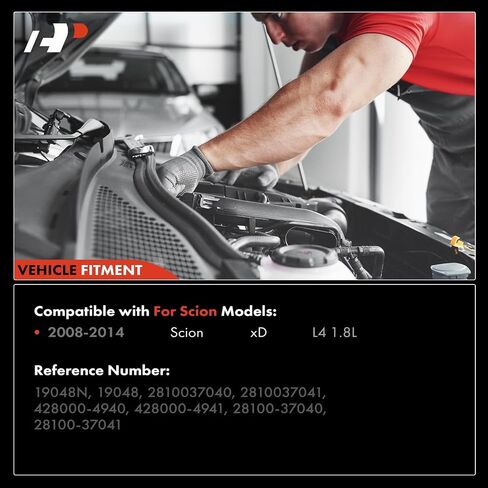 A-Premium Starter Motor Compatible with Scion xD 2008 2009 2010 2011 2012 2013 2014 1.8L, 12V 1.5KW 10-Teeth Clockwise, Replace# 2810037040, 4280004940 in Saudi Arabia