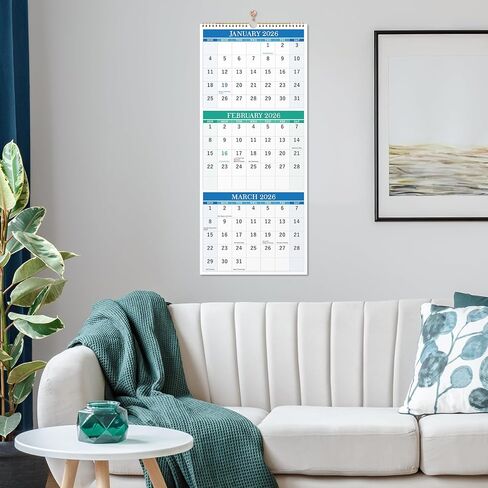 2025 Calendar - 2025 Wall Calendar from January 2025 to December 2025, Calendar 2025 with Premium Paper, Spiral Bound, 14.5'' x 11.5'' in Kuwait