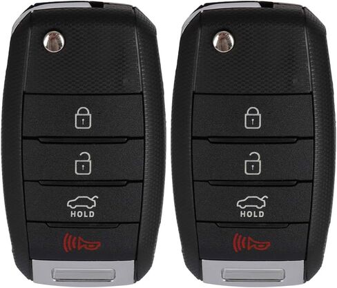 2 X Flip Key Fob for Kia for Sorento for Kia for Rio for Kia for Sportage 2013-2017 TQ8-RKE-3F05 TQ8RKE-3F05 95430-1U500-315MHz in Saudi Arabia
