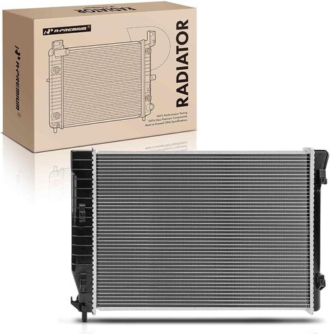 A-Premium Engine Coolant Radiator Assembly with Transmission Oil Cooler Compatible with Chevrolet Corvette 1997 1998 1999 2000 2001 2002 2003 2004 5.7L in Saudi Arabia