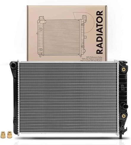 A-Premium Engine Coolant Radiator Assembly with Transmission Oil Cooler Compatible with Chevrolet Corvette 1997 1998 1999 2000 2001 2002 2003 2004 5.7L in Saudi Arabia