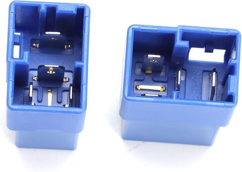 2 قطعة 4-Pin 12V Relay Kit استبدال 25230-79917 يناسب نيسان ألتيما أرمادا فرونتير ماكسيما مورانو باثفايندر روج سنترا فيرسا، لإنفينيتي G37 FX35 EX35 I35 QX4، لسيارة شيفروليه سيتي إكسبريس in Saudi Arabia
