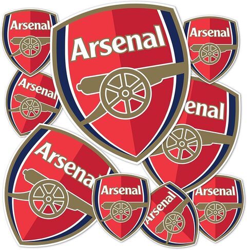Desert Cactus Arsenal FC Stickers Gunners Decal Vinyl English Football Soccer Laptop Water Bottle Car Scrapbook (Type 3-2) in Saudi Arabia