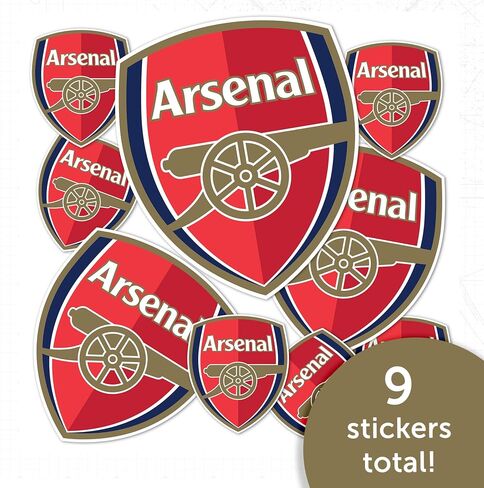 Desert Cactus Arsenal FC Stickers Gunners Decal Vinyl English Football Soccer Laptop Water Bottle Car Scrapbook (Type 3-2) in Saudi Arabia