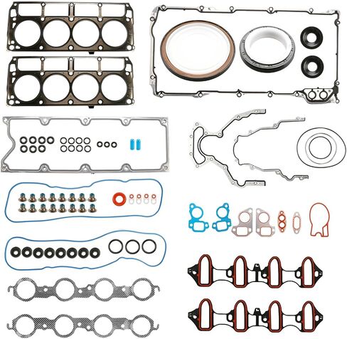 مجموعة حشية رأس الأسطوانة متوافقة مع Chevy Silverado Tahoe Avalanche Express Suburban، Buick Rainier، GMC Envoy Sierra Savana Yukon 4.8L 5.3L V8 2002-2011 لاستبدال CS9284 HS26191PT in Saudi Arabia