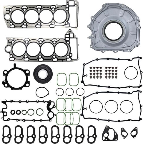 Engine Cylinder Head Gasket Set AJ133 Fits for Jaguar XJ XF/XFR/XFR-S 2010-2016 for Land Rover LR4 Range Rover 5.0L V8 2010-2020 Replace LR105293 LR105294 AJ813952 in Saudi Arabia
