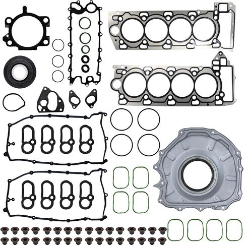 Engine Cylinder Head Gasket Set AJ133 Fits for Jaguar XJ XF/XFR/XFR-S 2010-2016 for Land Rover LR4 Range Rover 5.0L V8 2010-2020 Replace LR105293 LR105294 AJ813952 in Saudi Arabia
