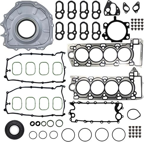 Engine Cylinder Head Gasket Set AJ133 Fits for Jaguar XJ XF/XFR/XFR-S 2010-2016 for Land Rover LR4 Range Rover 5.0L V8 2010-2020 Replace LR105293 LR105294 AJ813952 in Saudi Arabia