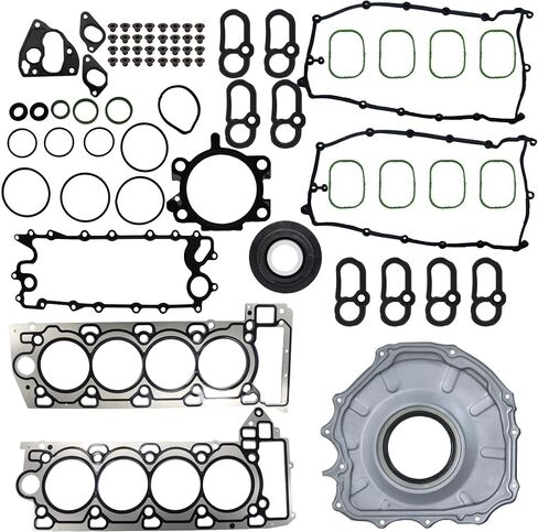 Engine Cylinder Head Gasket Set AJ133 Fits for Jaguar XJ XF/XFR/XFR-S 2010-2016 for Land Rover LR4 Range Rover 5.0L V8 2010-2020 Replace LR105293 LR105294 AJ813952 in Saudi Arabia