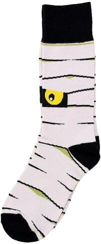 Enesco Quotes by Izzy and Oliver Halloween Cotton Mummy Socks 1 Pair 6009518 in Saudi Arabia