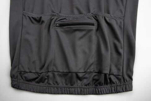 Men's Cycling Jersey 1/3 Zipper Cycling Clothing Set Solid Color Club Fit, Bike Jersey and Shorts Zipper Pocket in Kuwait