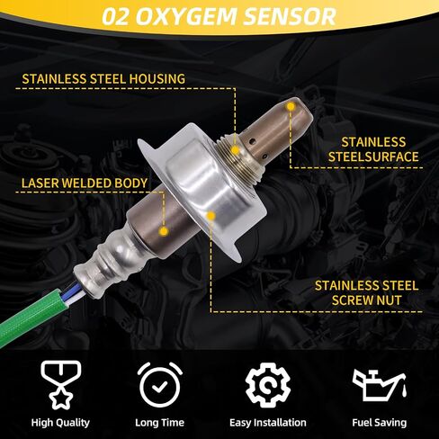 O2 Oxygen Sensor 234-4462 234-9091 Downstream Compatible 2008-2012 Honda Accord 2009 2010 2011 2012 2013 2014 Acura TSX 2.4L L4 Replacement OE#36532-R40-A0 1 36531-R40-A01 in Saudi Arabia