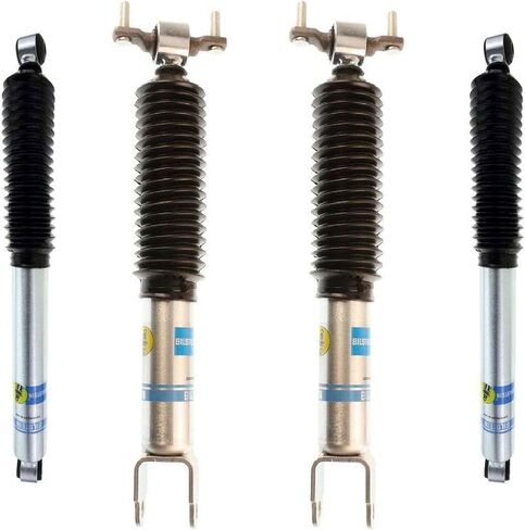 Bilstein 24-218023 24-218030 Set of 5100 Series Front & Rear Monotube Shocks fits 2011 2024 Silverado 2500 3500 HD w/ 4-6" Front Lift & 3-4" Rear Lift in Saudi Arabia