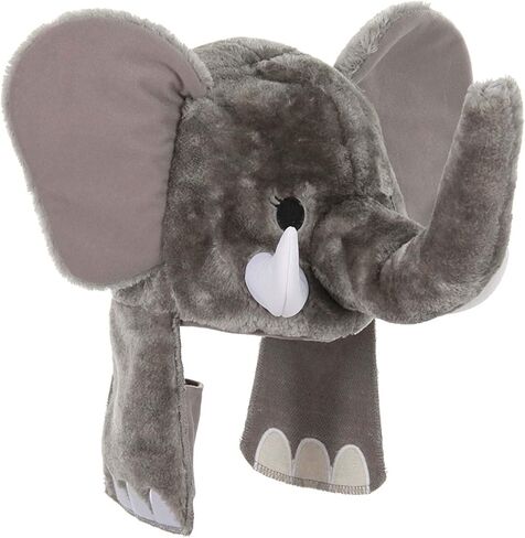 elope Elephant Sprazy Toy Costume Hat - Adjustable Fit with Stuffed Tusks and Trunk in Saudi Arabia