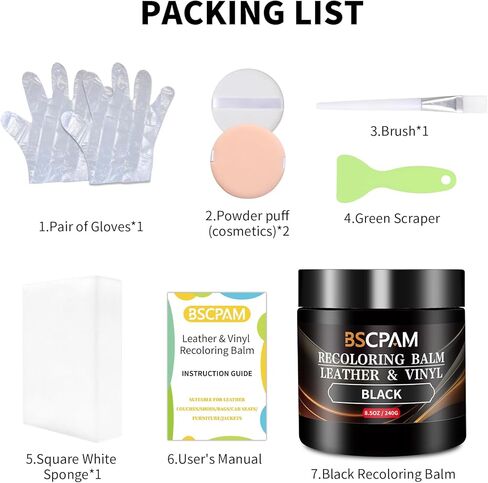 Maroon Leather Recoloring Balm with 100ml Mink Oil,Leather Couch Scratch Remover,Leather Repair kit for Vinyl Furniture and Car Interior,Leather Dye Paint,Mink Oil for Leather in Kuwait