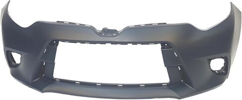 FitParts Compatible With Front Bumper Cover Fascia 2014-2016 Toyota Corolla CAPA Base CE C LE L Sedan 14-16. New, Primed and Ready for Paint. With Fog Light Holes. TO1000399 5211903904 2015 in Saudi Arabia