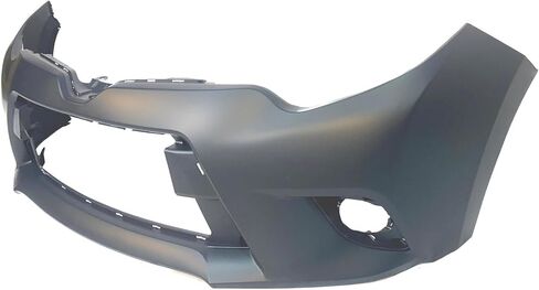 FitParts Compatible With Front Bumper Cover Fascia 2014-2016 Toyota Corolla CAPA Base CE C LE L Sedan 14-16. New, Primed and Ready for Paint. With Fog Light Holes. TO1000399 5211903904 2015 in Saudi Arabia