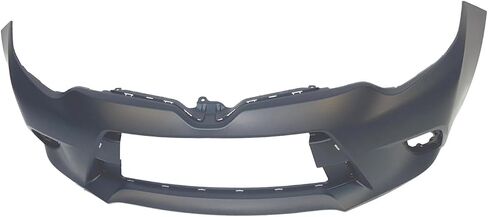 FitParts Compatible With Front Bumper Cover Fascia 2014-2016 Toyota Corolla CAPA Base CE C LE L Sedan 14-16. New, Primed and Ready for Paint. With Fog Light Holes. TO1000399 5211903904 2015 in Saudi Arabia
