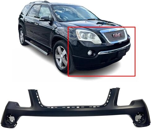 FitParts متوافق مع غطاء المصد العلوي الأمامي 2007 2008 2009 2010 2011 2012 GMC Acadia 07 08 09 10 11 12. جديد، مُجهز وجاهز للطلاء. GM1000850 15890878 in Saudi Arabia