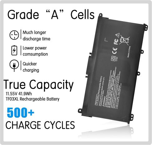 SS03XL 933321-855 Replacement hp Battery for Hp EliteBook 840 G5 G6, 730 735 740 745 830 846 G5, ZBOOK 14U G6 HSN-I13C-4 HSN-113C-4 932823-421 933321-852 932823-1C1 HSTNN-LB8G HSTNN-IB8C الكمبيوتر المحمول. in Saudi Arabia