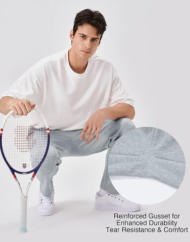 بنطال رياضي للرجال من K-Swiss بجيوب - سروال كاجوال برباط مفتوح من الأسفل خفيف الوزن وجيد التهوية in Kuwait
