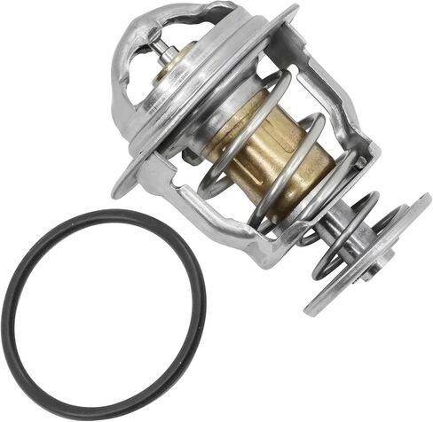 Caltric Thermostat with O-Ring Gasket Compatible with Honda 19300-MCJ-003 91356-425-005 in Saudi Arabia