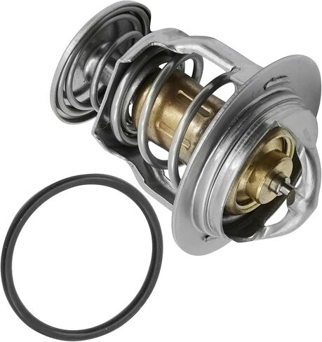 Caltric Thermostat with O-Ring Gasket Compatible with Honda 19300-MCJ-003 91356-425-005 in Saudi Arabia