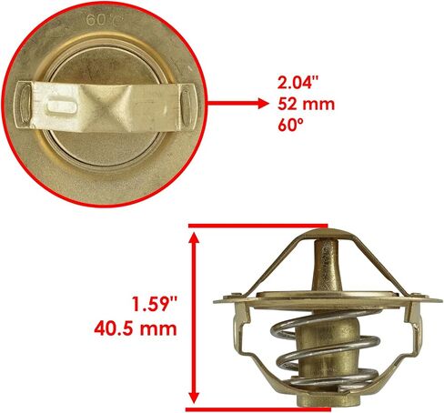 Powersports Replacement Parts for Thermostat For Kawasaki Ninja ZX-6R ZX636 2003 2004 2005 2006 2013 2014-2020 Mod-C33C-46640 in Saudi Arabia