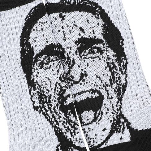 Bioworld American Psycho Norman Bates Men's 3-Pair Athletic Crew Socks in Saudi Arabia