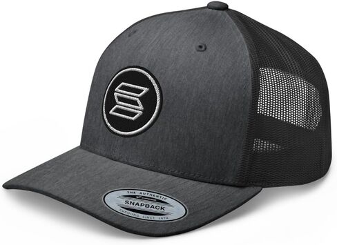NX Solana SOL Embroidered Trucker Hat Curved Bill Mid Crown Snapback Crypto Cap in Saudi Arabia