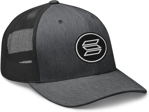 NX Solana SOL Embroidered Trucker Hat Curved Bill Mid Crown Snapback Crypto Cap in Saudi Arabia