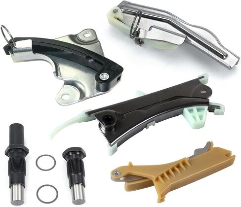 MPLUS 4 Pcs Timing Chain Guide & 2 Pcs Timing Chain Tensioner fits for Ford 1997-2010 Explorer 4.0L, 2001-2008 Ranger 4.0L, For Mazda 2001-2008 B4000 4.0L, For Mercury 1998-2010 Mountaineer 4.0L in Saudi Arabia