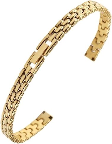 Stainless Steel Watchband 6mm 8mm 10mm Women's Metal Watch Strap Replacement Watch Chain Bracelet in Saudi Arabia
