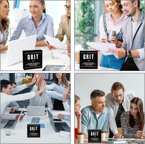 علامة صندوق خشبي أسود من Grit Noun Entrepreneur، ديكور مكتب ملهم، ديكور مكتب رف طاولة، مكان عمل ريفي، منزل مزرعة، غرفة نوم، مكتب، ديكورات مكتبية in Kuwait
