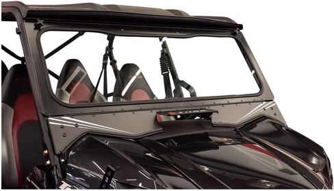 Tusk UTV Folding Glass Windshield with Windshield Wiper Compatible with Kawasaki Teryx4 800 2016-2025 in Saudi Arabia